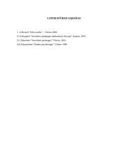 Individualus darbas su vaikais, turinčiais problemų ir jų šeimomis 19 puslapis