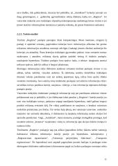 Dviejų internetinių projektų informacijos pateikimo bei komunikacijos efektyvumas 11 puslapis