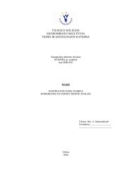 Komercinės sutarties teisinė analizė