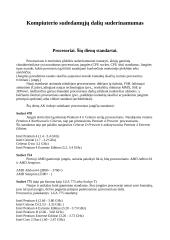 Kompiuterio sudedamųjų dalių suderinamumas