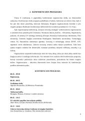 Konferencijos organizavimas: "Europos inovacijų strategijos" 6 puslapis