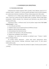 Konferencijos organizavimas: "Europos inovacijų strategijos" 8 puslapis