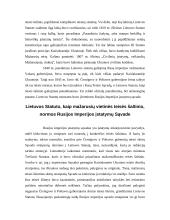 Lietuvos Didžiosios kunigaikštystės (LDK) teisės taikymas XIX amžiuje 6 puslapis