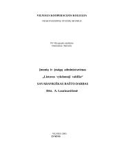 Lietuvos vykdomoji valdžia