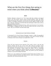 Information about Lithuania 3 puslapis