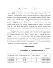 Marketingo programa: higieninių įklotų ir vaikiškų sauskelnių gamyba "Winalite" 5 puslapis