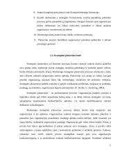 Marketingo strateginio planavimo reikšmė, esmė bei proceso stadijos 12 puslapis