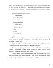 Marketingo strateginio planavimo reikšmė, esmė bei proceso stadijos 16 puslapis