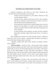 Monopolijos formavimosi ypatybės ir pelno maksimizavimas 6 puslapis