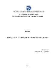 Nematerialaus skatinimo būdai bei priemonės