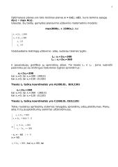 Gamybos plano sudarymas ir jo analizė matematiniais metodais 5 puslapis