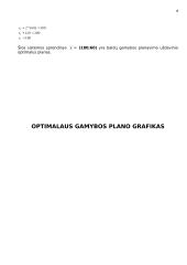 Gamybos plano sudarymas ir jo analizė matematiniais metodais 6 puslapis