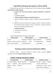 Paslaugų paketas ir klasifikavimas 7 puslapis