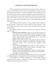 Personalo adaptacija: UAB "Plungės duona" 3 puslapis