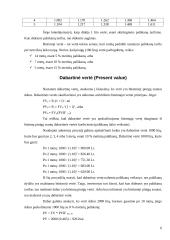 Būsima ir dabartinė pinigų vertė, pinigų srautai bei palūkanos 6 puslapis