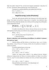 Būsima ir dabartinė pinigų vertė, pinigų srautai bei palūkanos 8 puslapis