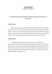 Pragyvenimo lygis Lietuvoje