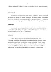 Pragyvenimo lygis Lietuvoje 2 puslapis