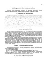 Pramonės gamybinio padalinio organizavimas ir skaičiavimai 5 puslapis