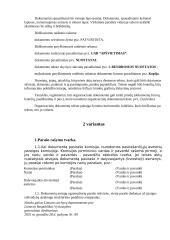 Organizaciniai dokumentai 2 puslapis