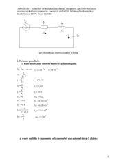 Rezonansinių grandinių parametrų ir charakteristikų apskaičiavimas 3 puslapis