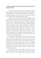 Socialinio darbo ekonomizavimas ir socialinių paslaugų efektyvumas 13 puslapis