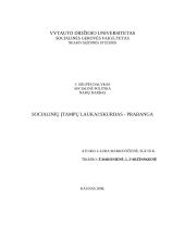 Socialinių įtampų laukai: skurdas - prabanga