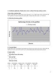 Matematikos modulio savarankiško darbo užduotys 2 puslapis