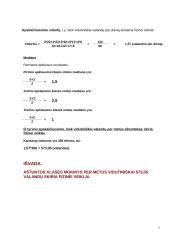 Statistinių duomenų analizė: kiek valandų per dieną aštuntokai skiria fizinei veiklai 6 puslapis