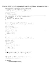 Sudėtingų tiesinių sąrašų programavimas 2 puslapis