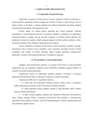 Tarptautinės transporto organizacijos ir jų politika 5 puslapis