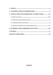 Tarptautiniai norminiai aktai, reglamentuojantys autorių teises 2 puslapis