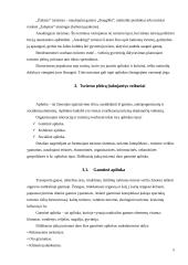 Turizmo plėtros ekologinės problemos 5 puslapis