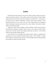 Veiklos vertinimas remiantis kokybės vadybos principais: UAB "X" 3 puslapis