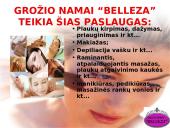 Verslo planas: grožio namai "Belleza" 16 puslapis