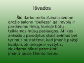 Verslo planas: grožio namai "Belleza" 9 puslapis