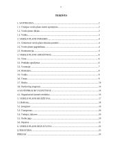 Verslo planas: kaimo turizmo sodyba "Smėlis" 2 puslapis