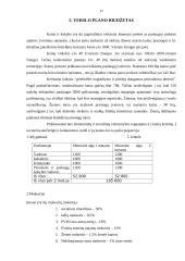 Verslo planas: kaimo turizmo sodyba "Smėlis" 18 puslapis