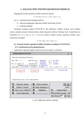 Vidutinės Valstybinio socialinio draudimo pensijos dydžio priklausomybės tyrimas pagal pensijų rūšis (1998-2003) 4 puslapis