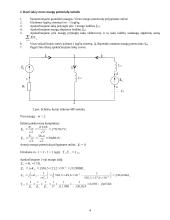Tyrimas: vienfazės sinusinės elektros grandinės skaičiavimas 4 puslapis