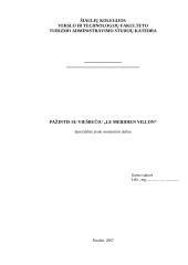 Viešbutis "Le Meridien Villon"