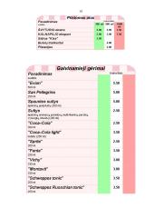 Vilniaus maitinimo įmonių analizė 19 puslapis