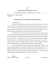 Charakteristika ir rekomendacija 5 puslapis