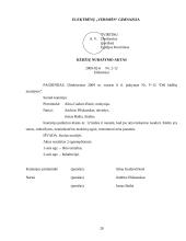 Charakteristika ir veiklos dokumentai: Elektrėnų gimnazija "Versmė" 20 puslapis