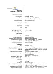 Charakteristika ir veiklos dokumentai: UAB "BTA Draudimas" 6 puslapis