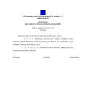 Dokumentų įforminimo pavyzdžiai 17 puslapis