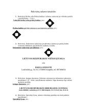 Dokumentų įforminimo pavyzdžiai 5 puslapis