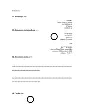 Dokumentų įforminimo pavyzdžiai 8 puslapis