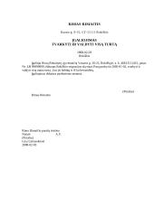 Dokumentų pavyzdžiai - profesionalūs 11 puslapis