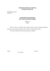 Dokumentų pavyzdžiai - profesionalūs 14 puslapis